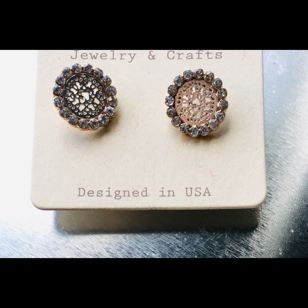 Sparkly studs